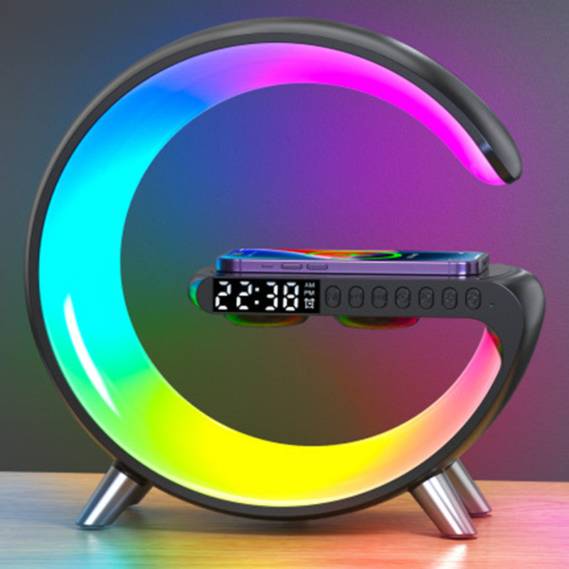 Lámpara LED Inteligente con Altavoz Bluetooth y Cargador Inalámbrico